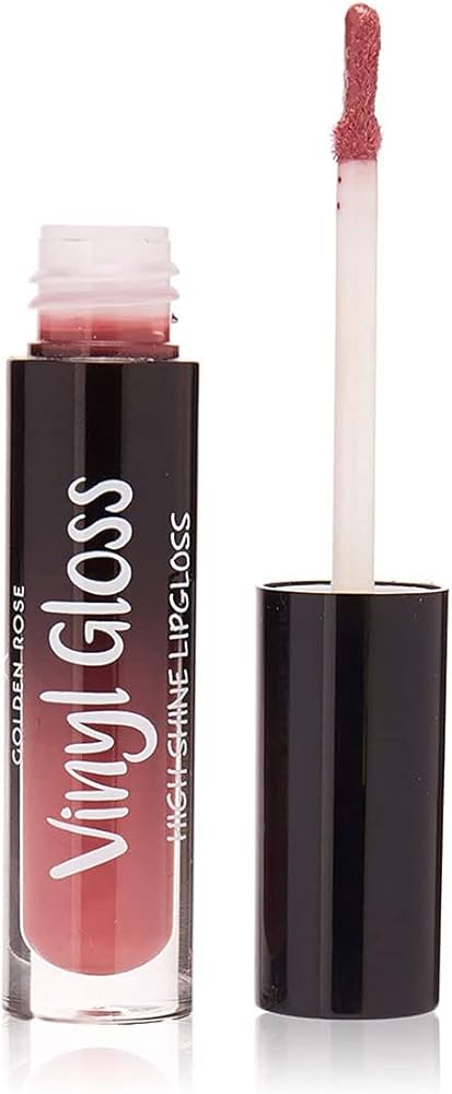 لیپ گلاس مایع براق گلدن رز مدلGolden rose Vinyl Gloss