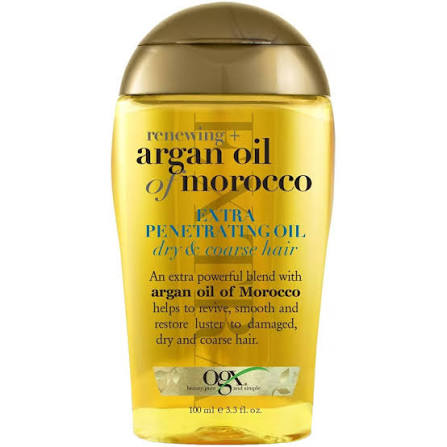 روغن آرگان اوجی ایکس OGX آبی برای انواع مو مدل Penetrating Oil