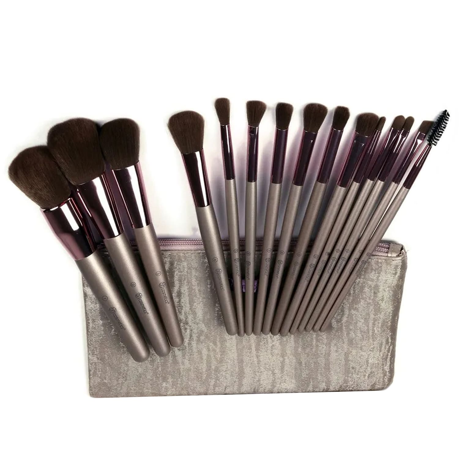 ست براش کیفی ۱۵ تایی بی اچ کازمتیکس (BH Cosmetics 15 Pcs Brush Set)
